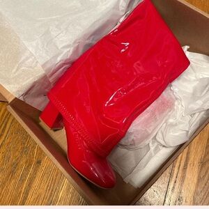Stylish Red Women's Boots